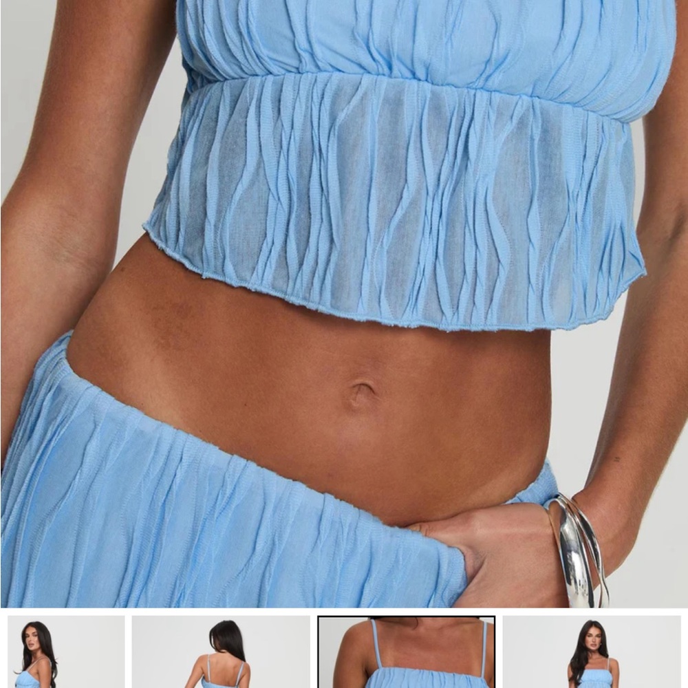 Princess Polly Peterstone Set Blue